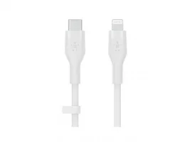  Kabel BELKIN BoostCharge Silicone USB-C (m) na Lightning (m), 1m, bijeli