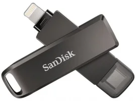  USB stick 64 GB SANDISK iXpand Flash Drive Luxe, USB Type-C/Lightning, za iPhone, iPad, Mac (SDIX70N-064G-GN6NN)