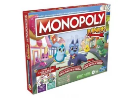  Društvena igra MONOPOLY Junior (HR), dječja, 2u1, 2-6 igrača, dob 4+