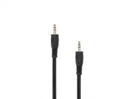  AUDIO KABEL  SBOX 3.5 mm Muški -> 3.5 mm Muški, vrećica, 0.5 m, crni