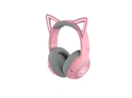  Slušalice + mikrofon RAZER Kraken Kitty V2 Quartz, gaming, bežične, Bluetooth, roze