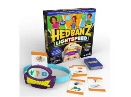  Društvena igra SPIN MASTER Hedbanz Lightspeed, 2 - 6 igrača, dob 6+