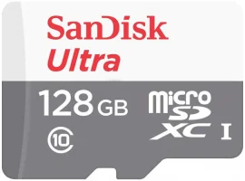  Memorijska kartica microSDXC 128 GB SANDISK Ultra, Class10 UHS-I, 100MB/s (SDSQUNR-128G-GN3MN)