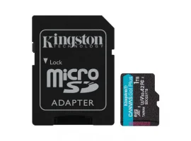  Memorijska kartica microSDXC 1 TB KINGSTON Canvas Go! Plus, Class10 UHS-I A2 U3 V30, 170/90 MB/s + SD Adapter (SDCG3/1TB)