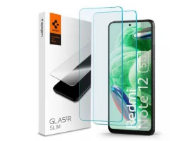  Spigen Glass tR Slim, zaštitno staklo za ekran telefona, 2 kom - Xiaomi Redmi Note 12 5G/POCO X5 5G (AGL06048)