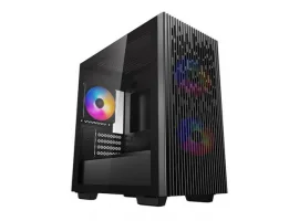  Kućište DEEPCOOL Matrexx 40 3FS, mini tower, 1x USB 3.0, 1x USB 2.0, 3x 12cm LED ventilator, bez napajanja, crno