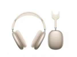  Bluetooth slušalice APPLE AirPods Max (USB-C), Over-Ear naglavne, ANC, Spatial Audio, H1, starlight (mww53zm/a)
