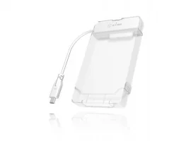  Kućište za tvrdi disk ICY BOX IB-AC703-C, za 2.5" HDD/SSD, USB-C 3.0, do 5 Gbit/s, bijelo