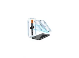  Spigen Glass EZ Fit, zaštitno staklo za ekran telefona, 2 kom + okvir za instalaciju - Samsung Galaxy S23 (AGL05958) 