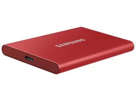  Eksterni SSD disk, 1 TB, SAMSUNG T7, USB 3.2 Gen 2 (USB Type-C), crveni, MU-PC1T0R