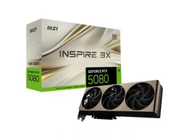  Grafička kartica MSI NVIDIA GeForce RTX5080 Inspire 3X OC, 16 GB GDDR7