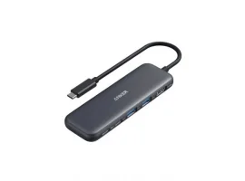  USB-C HUB ANKER 332, 1x USB-C, 1x USB-C PD, 1xHDMI 4K, 2xUSB-A, crni