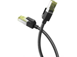  Mrežni kabel UGREEN F/FTP Cat7, 10 Gbps, 600 Mhz/s, pleteni, 2m, crni