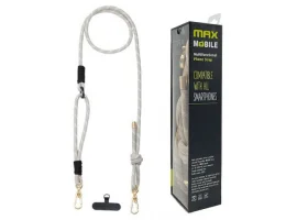  Vezica za mobitel MAXMOBILE, 2u1, 0.8x120cm, podešavanje duljine, bež