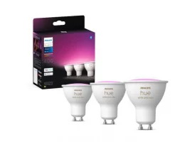  LED žarulja PHILIPS Hue GU10 Smart Spotlight (3-pack), 400lm, 2000K-6500K, White/Color, BT/Zigbee, set (929003666503)