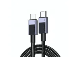  Kabel UGREEN USB-C (m) 2.0 na USB-C (m) 2.0, 100W, 5A, PD 3.0, do 480 Mbps, pleteni, 0.5m, crni