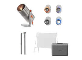  Projektor XGIMI MoGo 4 Laser Outdoor, DLP Laser, Full HD, HDR10, 550 ANSI, Google TV, Harman Kardon (2x6W), platno, stalak, komplet (WK03K-1)