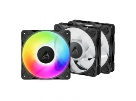  Ventilator za kućište ARCTIC P12 Pro A-RGB (3-pack), 120 mm, A-RGB, PWM Sharing Technology, crni