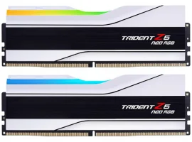  Memorija G.SKILL 32 GB (2x16 GB) DDR5, 6400 MHz, DIMM, Trident Z5 Neo RGB White, CL32, EXPO, F5-6400J3239G16GX2-TZ5NRW