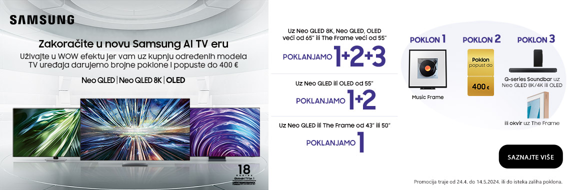 SAMSUNG TV 2024 PROMOCIJA