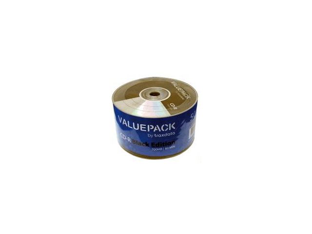 CD-R medij TRAXDATA value pack, 700 MB, 52x, 50 kom kom, Nylon Pack