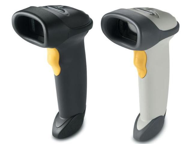 Barcode čitač MOTOROLA 1D LS1203, laserski crni, USB
