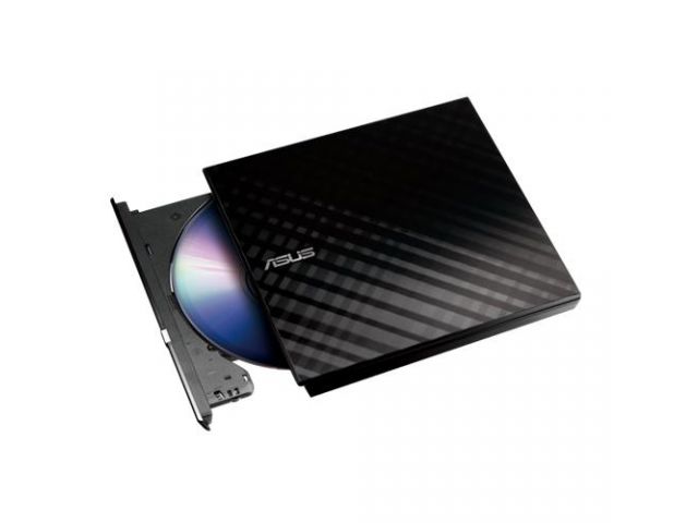 DVD pisač ASUS SDRW-08D2S-U LITE, eksterni, USB 2.0, crni