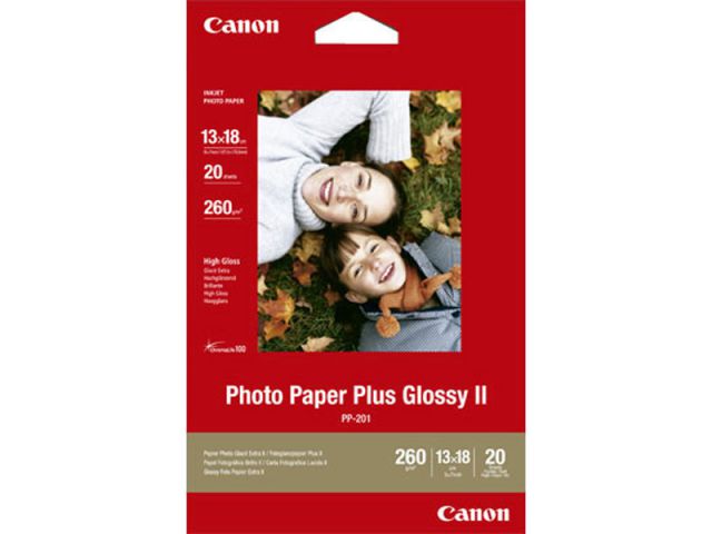Foto papir CANON Photo Paper Plus PP201, 13 x 18 cm, 20 listova