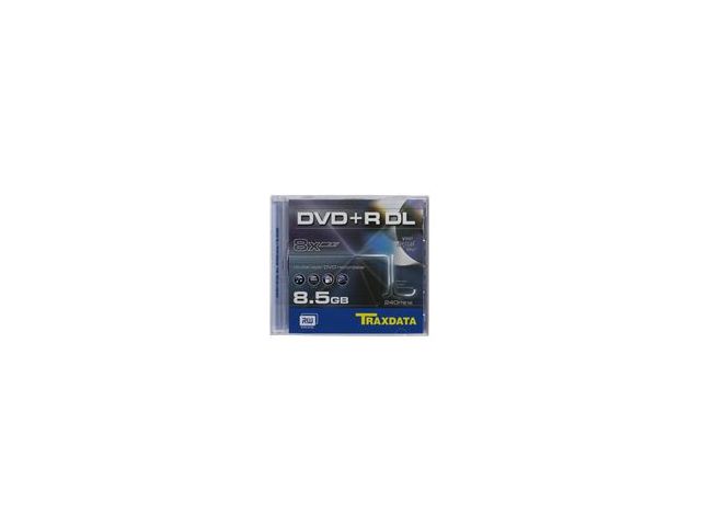 DVD+R medij TRAXDATA, dual layer, 8X, srebrni, 1 kom