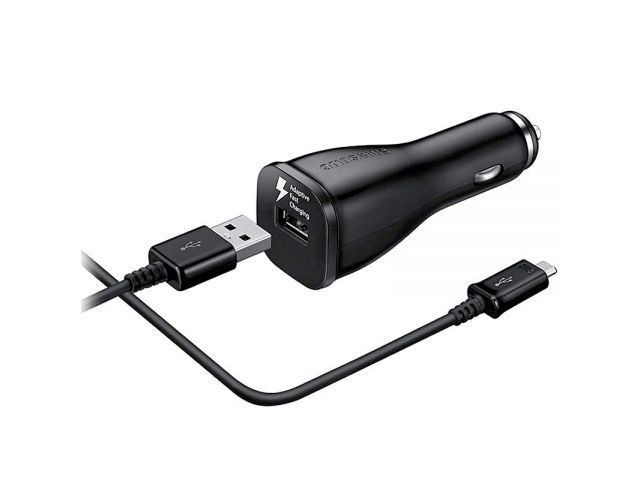 Autopunjač SAMSUNG micro USB, 5V 2A, 5 pin, mikro USB + kabel