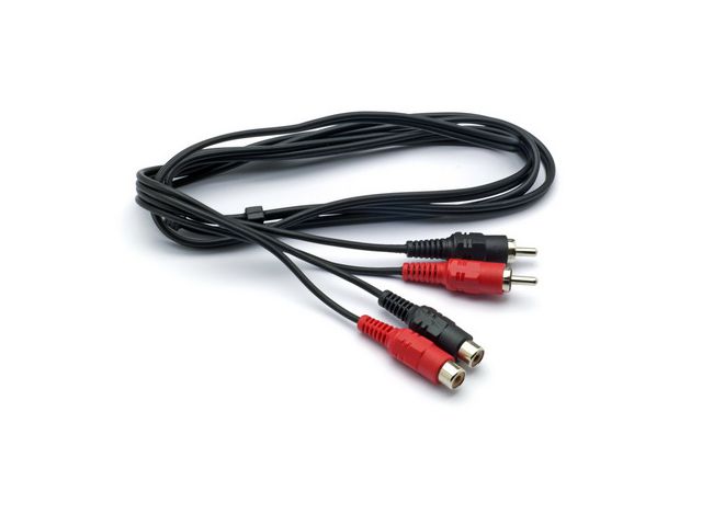Audio kabel G&BL EL15PF 2xRCA(m) na 2xRCA(ž), 1.5m, crni 
