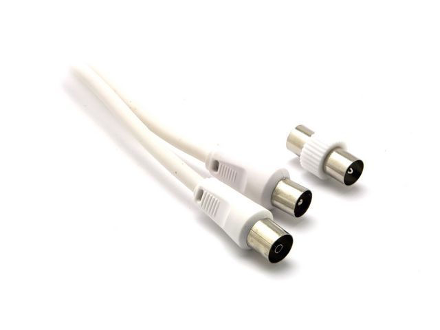 Antenski kabel G&BL AN205B, RF (m) na RF (ž), IEC 9.5mm, sa adapterom, 5 m