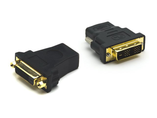 Adapter G&BL, HDMI (ž) na DVI (m), crni