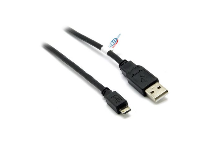 Kabel G&BL USB A (m) - micro USB (m), 1.8 m, crni