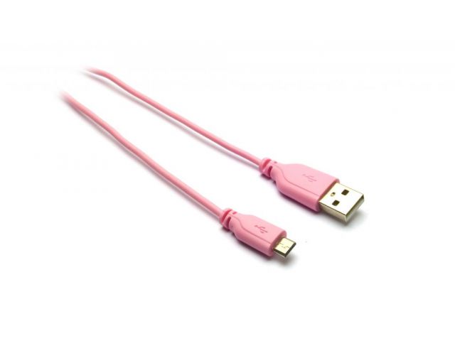 Kabel G&BL, USB - micro USB, 1 m, zeleni