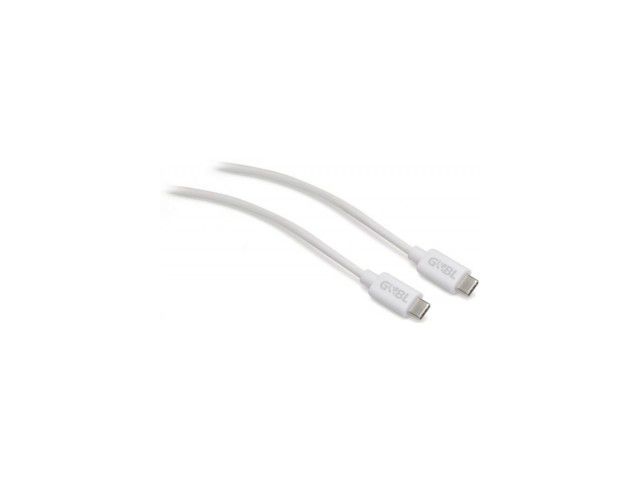 Kabel G&BL USB C (m) - USB C (m), 1 m, bijeli
