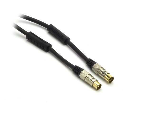 Antenski kabel G&BL HESDMF25 Pro, RF (m) - RF (ž) IEC 9.5mm, 2.5 m
