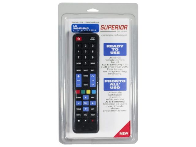 Daljinski upravljač SUPERIOR za LG/SAMSUNG TV
