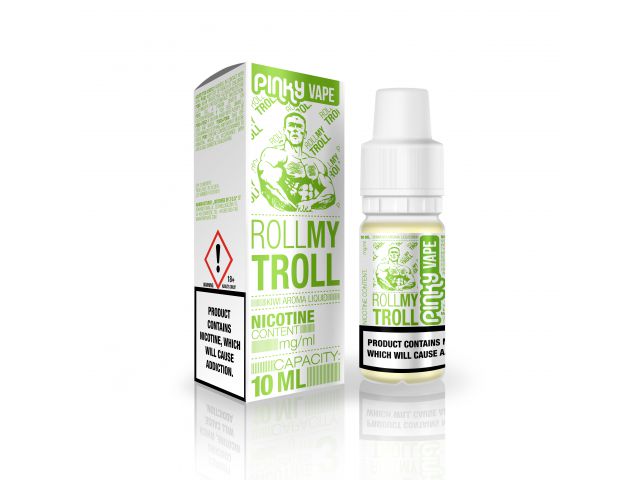 E-tekućina PINKY VAPE Roll my Troll, 6mg/10ml