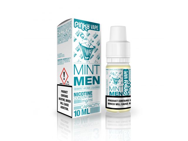 E-tekućina PINKY VAPE Mint Men, 0mg/10ml