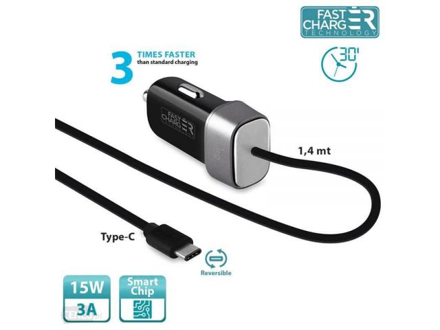Auto punjač PURO Mini FAST CHARGER 