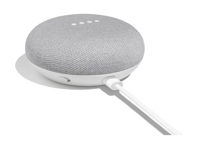 Bluetooth zvučnik GOOGLE Home Mini, WLAN, Bluetooth, prijenosni, bijeli