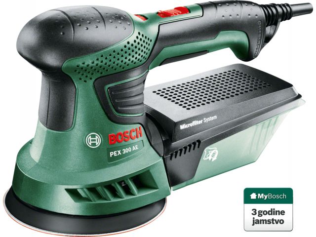 Brusilica BOSCH PEX 300 AE, ekscentarska