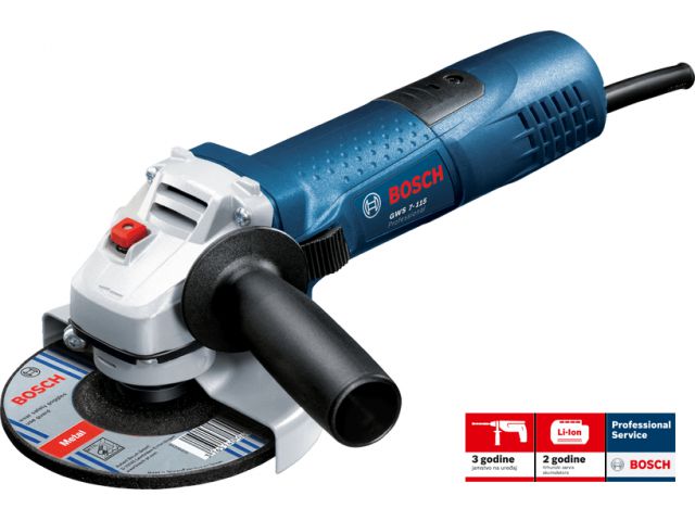Brusilica BOSCH GWS 7-115 Professional, kutna
