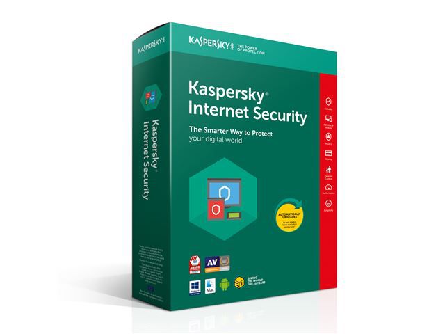Antivirusni program KASPERSKY Internet Security, 3 korisnika, trajanje 1 godina, retail