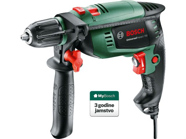 Bušilica BOSCH UniversalImpact 700, udarna