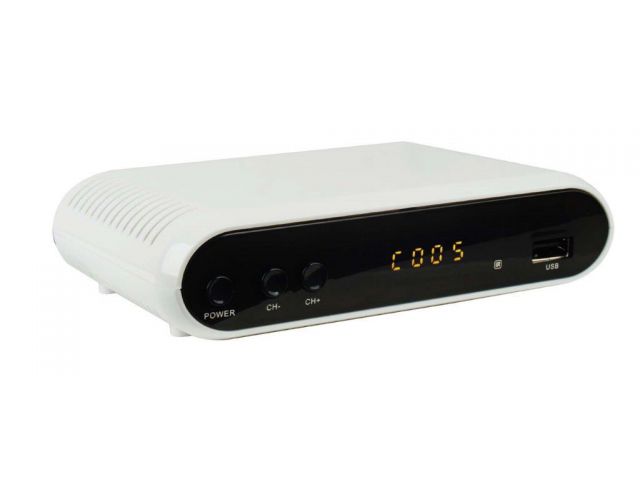 Digitalni prijemnik DVB-T T2 SYNERGY T-202, HEVC265, LAN, bijeli