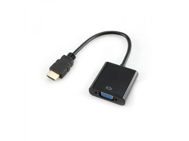 Video adapter SBOX HDMI na VGA, m/ž, crni 