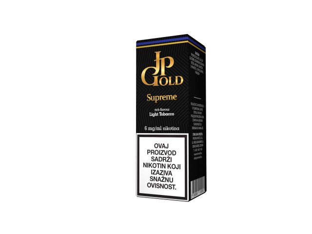 E-tekućina JP GOLD Supreme, 6mg/10ml