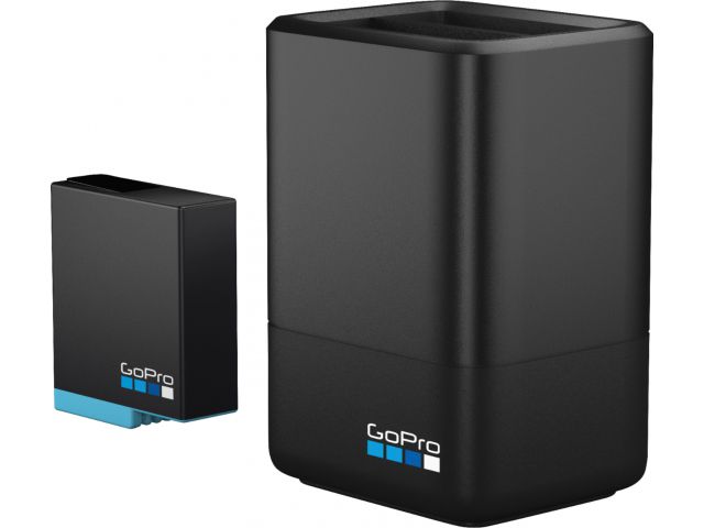 Dodatna oprema GOPRO dvostruki punjač + baterija za GOPRO 6/7/8 Black